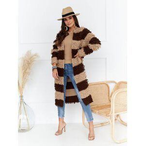 Brown cardigan By o la la cxp1050. R00