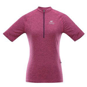 Women's quick-drying cycling T-shirt ALPINE PRO LATTERA wood violet