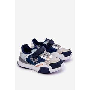 Kids Sneakers Memory Foam System Big Star LL374225 Navy Blue