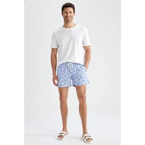 DEFACTO Short Length Crab Pattern Swimming Shorts