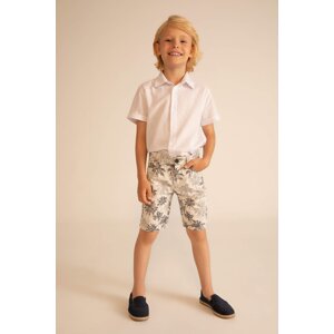 DEFACTO Boy Regular Fit Gabardine Bermuda