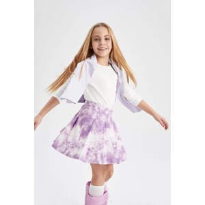 DEFACTO Girl Tie Dye Pleated Skirt