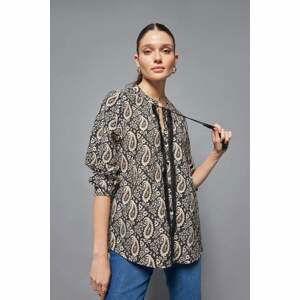 DEFACTO Patterned Balloon Sleeve Shirt