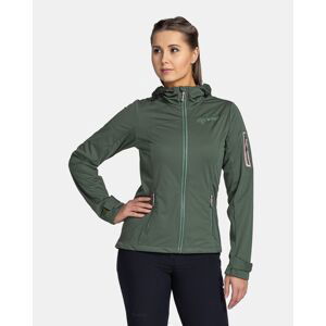 Women's softshell jacket KILPI BELTRA-W Dark green