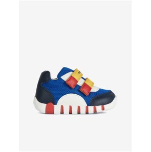 White-blue kids shoes Geox - Boys