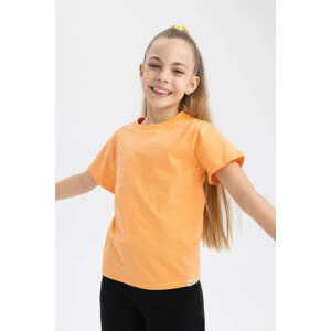 DEFACTO Girl Regular Fit Short Sleeve T-Shirt