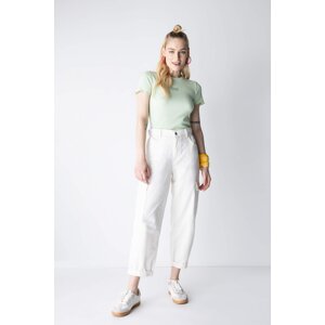 DEFACTO Coool Paperbag Cargo Gabardine Trousers