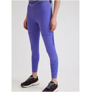 Purple Desigual Vela Womens Leggings - Women