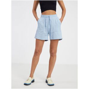 Light blue ladies tracksuit shorts JDY Paris - Women