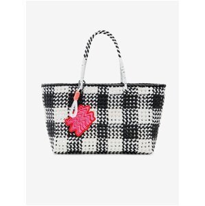 Black and white ladies handbag Desigual Lux - Ladies