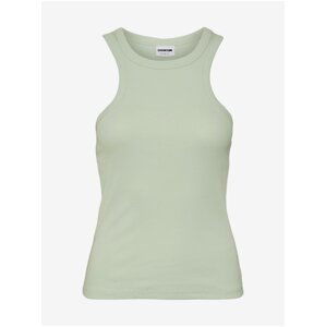 Light Green Womens Basic Tank Top Noisy May Maya - Women