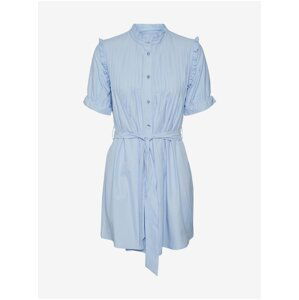 Light blue Ladies Shirt Dress Noisy May Frig - Women