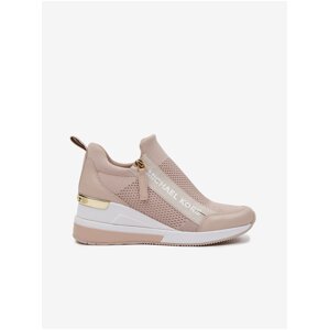 Light Pink Women's Wedge Sneakers Michael Kors Willis Wedge - Womens