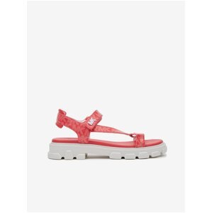 Michael Kors Ridley Coral Patterned Sandals for Women - Women