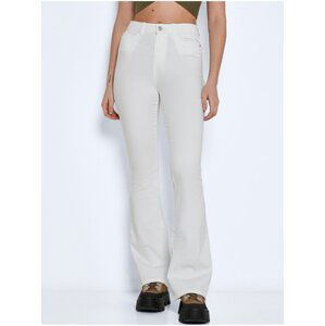 White Women Flared Jeans Noisy May Sallie - Women