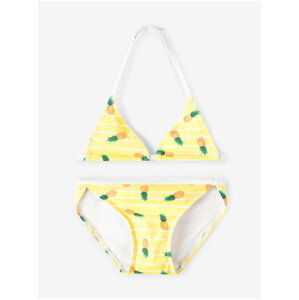 Yellow Girly Patterned Swimwear Name It Ziza - Girls