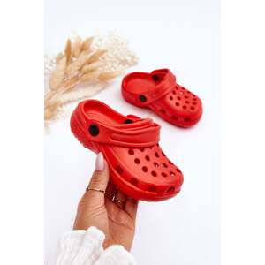 Crocs Slides Red Percy Foam