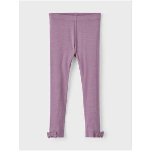 Purple girly leggings name it Karla - Girls