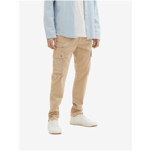 Beige Men's Pants with Pockets Tom Tailor - Men