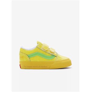 Yellow Kids Sneakers VANS TD Old Skool V - Boys