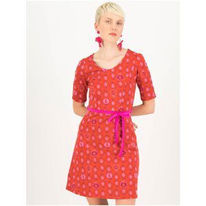 Red Women Patterned Dress Blutsgeschwister - Women