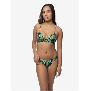 Black and Green Womens Patterned Swimwear Upper DORINA Kano - Women