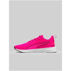 Pink Womens Sneakers Puma Flyer Flex Ravish-PUMA Black - Women