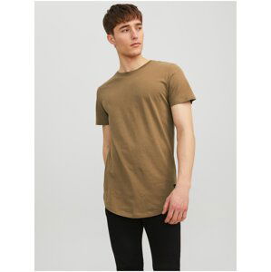 Brown Men's T-Shirt Jack & Jones Noa - Men's