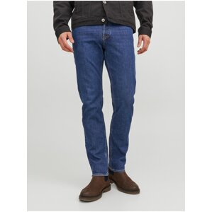 Blue Mens Slim Fit Jeans Jack & Jones Mike - Men