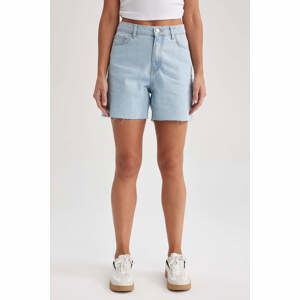 DEFACTO BoyFriend Normal Waist Cut Ended Trousers Short