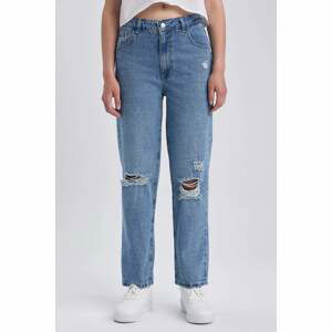 DEFACTO Boyfriend Ripped Detailed Jean Long Trousers