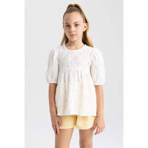 DEFACTO Girl Regular Fit Short Sleeve T-Shirt