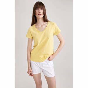 DEFACTO Regular Fit V Neck Short Sleeve T-Shirt