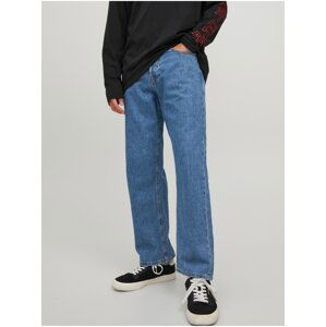 Blue Men's Wide Jeans Jack & Jones Eddie - Men