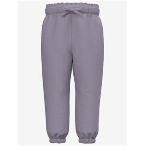 Purple girls' sweatpants name it Flis - Girls