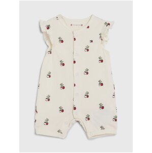 Creamy Girly Patterned Body Tommy Hilfiger Baby Cherry - Girls