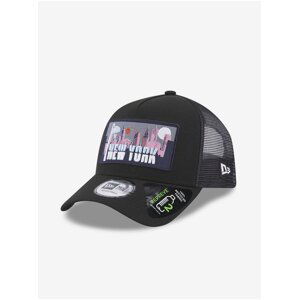 Black Mens Patterned Cap New Era - Men