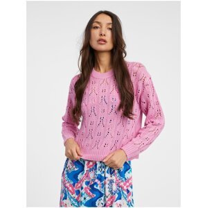 Pink Womens Patterned Sweater JDY Judith - Women