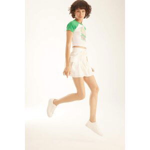 DEFACTO Coool Short Skirt Viscose Mini Skirt