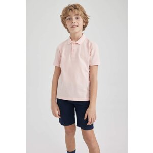 DEFACTO Boys Pique Short Sleeve Polo T-Shirt