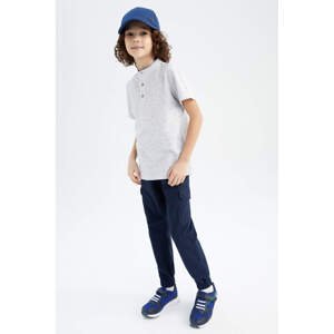 DEFACTO Boys Cargo Jogger Gabardine Sustainable Trousers