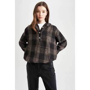 DEFACTO Flannel Long Sleeve Shirt