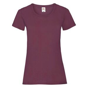 Valueweight Fruit of the Loom Burgundy T-shirt