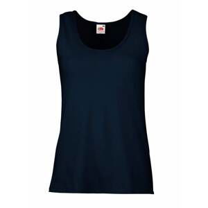 Valueweight Vest Fruit of the Loom Navy Women's T-shirt