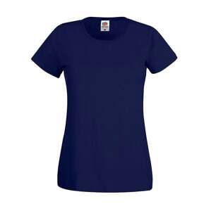 Navy Women's T-shirt Lady fit Original Fruit of the Loom