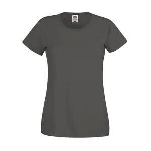 Graphite Women's T-shirt Lady fit Original Fruit of the Loom