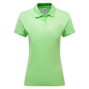 Mint Women's Polo Fruit of the Loom