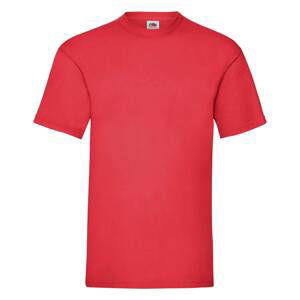 Men's Red T-shirt Valueweight Fruit of the Loom