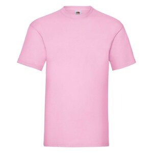 Men's Pink T-shirt Valueweight Fruit of the Loom