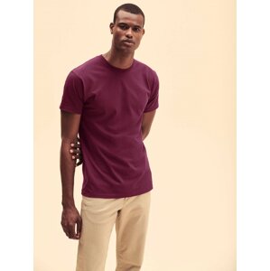 Burgundy Men's Super Premium Fruit of the Loom